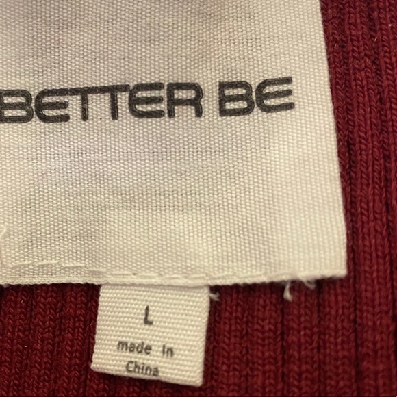 New maroon off the Shoulder bodycon - Picture 3 of 3